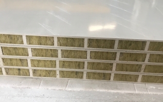 Tấm Panel Magie Oxit lõi bông khoáng 