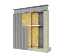 Panel lõi xốp chống cháy lan dày 50 mm