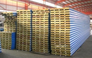 Panel mái lõi bông khoáng ( Rockwool)