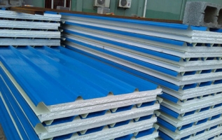 Tấm Panel sóng lợp mái lõi xốp