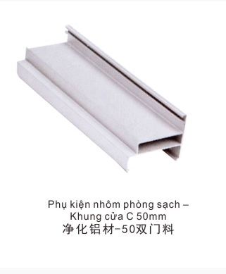 U bo khung và cánh cửa 50mm