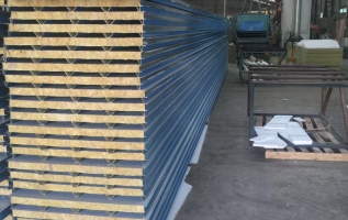 Panel mái lõi bông khoáng 