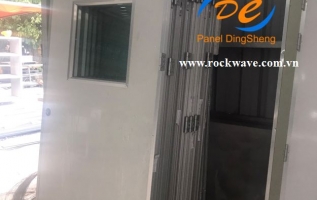 Cửa 1 cánh Panel xốp thường dày 4cm